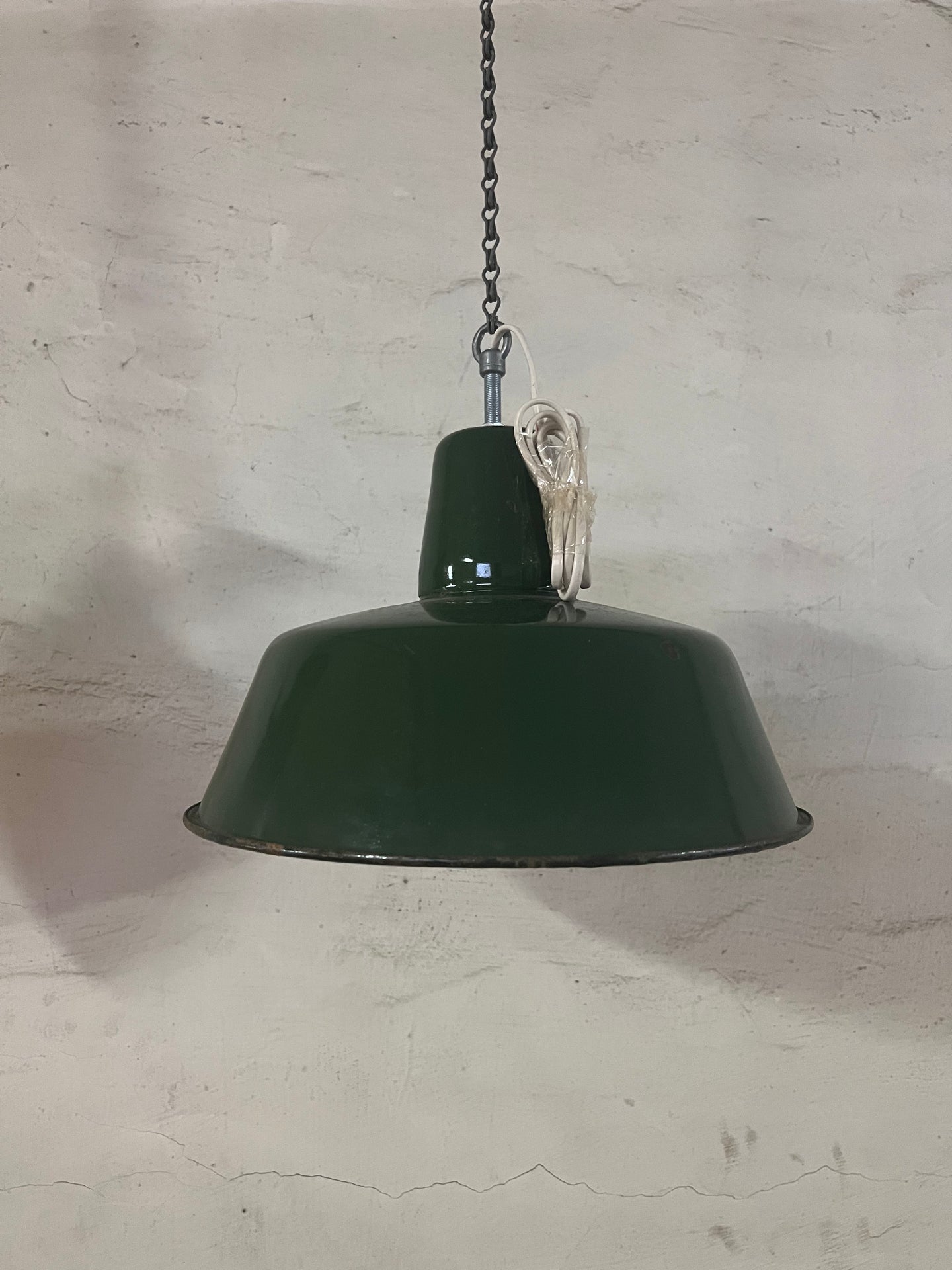 Industrial lamp Green